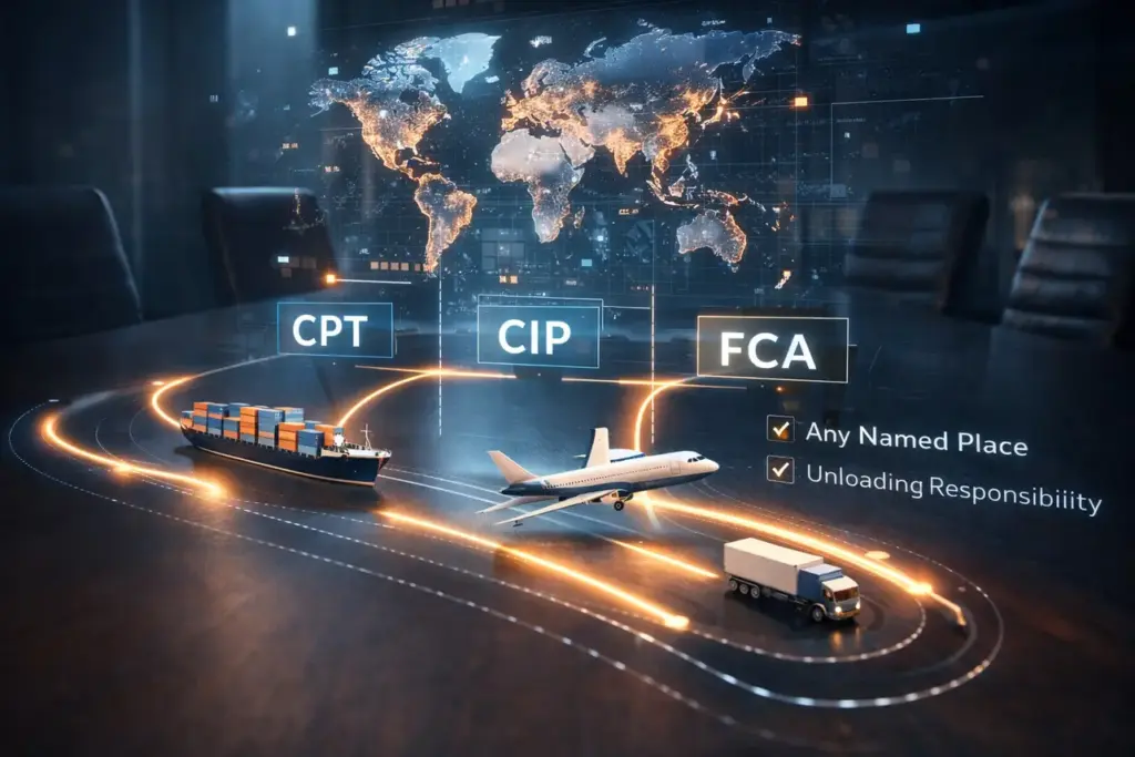 Mastering Global Shipping | How CPT, CIP, and FCA Shape Your Freight Forwarding Strategy